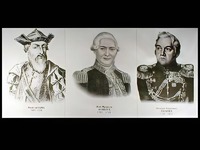 Портреты путешественников (25 штук, формат А3) - fgospostavki.ru - Санкт-Петербург