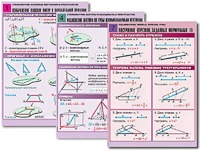 Комплект таблиц по всему курсу геометрии (100 таблиц, А1, полноцветные, ламинированные) - fgospostavki.ru - Санкт-Петербург