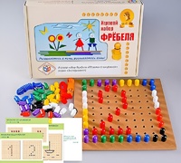 Игровой набор Фребеля "Мозаика со шнуровкой" (серия "Эксперимент") - fgospostavki.ru - Санкт-Петербург