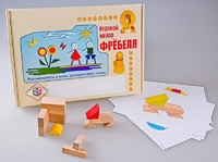 Игровой набор Фребеля "Конструктор деревянный без соединений-1" (Серия "Эксперимент") - fgospostavki.ru - Санкт-Петербург
