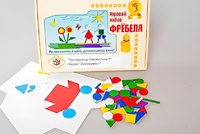 Игровой набор Фребеля "Конструктор плоскостной-1" (Серия "Эксперимент") - fgospostavki.ru - Санкт-Петербург