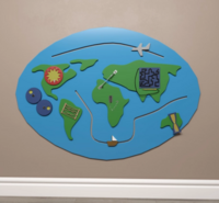 Бизиборд «Планета Земля» - fgospostavki.ru - Санкт-Петербург