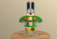 Бизиборд «Серый заинька» - fgospostavki.ru - Санкт-Петербург