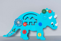 Бизиборд «Динозавр» - fgospostavki.ru - Санкт-Петербург