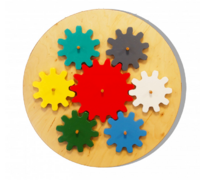 Бизиборд «Цветные шестеренки» - fgospostavki.ru - Санкт-Петербург