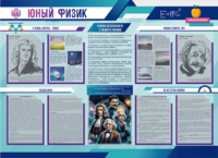 Стенд-уголок "Юный физик" - fgospostavki.ru - Санкт-Петербург
