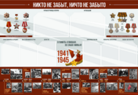 Стенд-уголок "Никто не забыт, ничто не забыто" - fgospostavki.ru - Санкт-Петербург