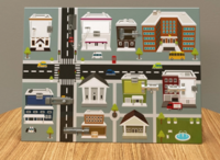 Настенная панель «Городские улицы» - fgospostavki.ru - Санкт-Петербург