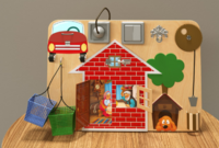 Настенная панель «Загородный домик» - fgospostavki.ru - Санкт-Петербург