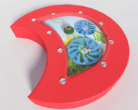 Настенный игровой модуль в виде части гусеницы с весами - fgospostavki.ru - Санкт-Петербург