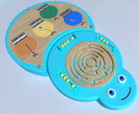 Настенный игровой элемент «Гусеница» - fgospostavki.ru - Санкт-Петербург