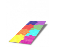 Настенная панель «Разноцветные пазлы» - fgospostavki.ru - Санкт-Петербург