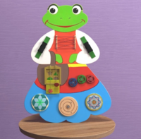 Бизиборд «Лягушка» - fgospostavki.ru - Санкт-Петербург