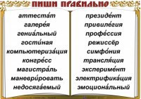 Комплект таблиц "Словарные слова" - fgospostavki.ru - Санкт-Петербург