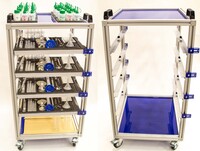 Мобильная стойка для хранения наборов ГИА по химии - fgospostavki.ru - Санкт-Петербург