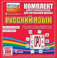 Динамические раздаточные пособия. Русский язык (комплект демонстрационных материалов). Касса букв, слогов, звуковых схем с набором интерактивных таблиц. - fgospostavki.ru - Санкт-Петербург