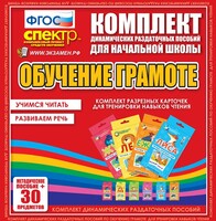 Динамические раздаточные пособия. Обучение грамоте (карточки). Комплект разрезных карточек для тренировки навыков чтения. - fgospostavki.ru - Санкт-Петербург