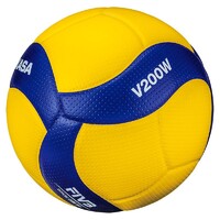 Мяч волейбольный Mikasa V200W (размер 5, синтетическая кожа, профессиональный) - fgospostavki.ru - Санкт-Петербург