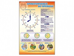 Стенд "Ориентируемся во времени" Вариант 1 - fgospostavki.ru - Санкт-Петербург