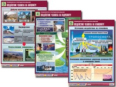 Комплект таблиц "Геоэкология и природопользование" (8 таблиц, формат А1, ламинированные) - fgospostavki.ru - Санкт-Петербург