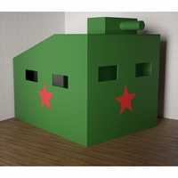 Игровой домик «Танк» - fgospostavki.ru - Санкт-Петербург
