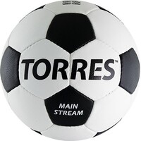 Мяч футбольный TORRES Main Stream (размер 4, синтетическая кожа, тренировочный) - fgospostavki.ru - Санкт-Петербург