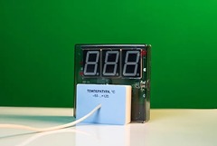 Датчик температуры с независимой индикацией (термометр демонстрационный) - fgospostavki.ru - Санкт-Петербург