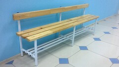 Скамья для раздевалок со спинкой (1,5 метра) - fgospostavki.ru - Санкт-Петербург