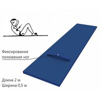 Доска для пресса напольная с фиксатором ног - fgospostavki.ru - Санкт-Петербург