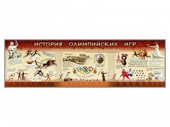 Настенное полотно "История Олимпийских игр" - fgospostavki.ru - Санкт-Петербург