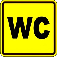 Тактильный знак (WC) 100х100 - fgospostavki.ru - Санкт-Петербург