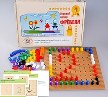 Игровой набор Фребеля "Мозаика со шнуровкой" (серия "Эксперимент") - fgospostavki.ru - Санкт-Петербург