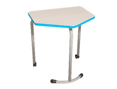 Стол мобильный модульный трапециевидный FLEXY с антивандальной кромкой - fgospostavki.ru - Санкт-Петербург