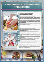 Стенд "Санитарно-гигиенические требования" - fgospostavki.ru - Санкт-Петербург