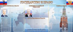 Стенд "Государство и право" - fgospostavki.ru - Санкт-Петербург
