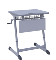 Парта NOMAD V одноместная регулируемая по высоте с антивандальной кромкой - fgospostavki.ru - Санкт-Петербург