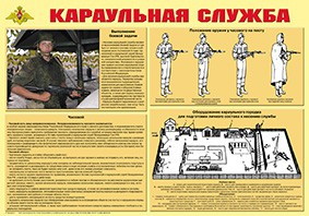 Плакат "Караульная служба" - fgospostavki.ru - Санкт-Петербург