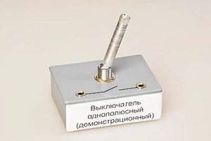 Выключатель однополюсный (демонстрационный) - fgospostavki.ru - Санкт-Петербург