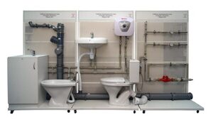 Учебный трехмодульный стенд «Слесарь - сантехник» - fgospostavki.ru - Санкт-Петербург