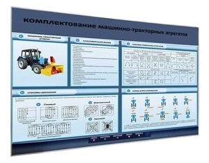 Электрифицированный светодинамический стенд «Комплектование машинно-тракторных агрегатов» - fgospostavki.ru - Санкт-Петербург
