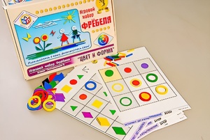 Игровой набор Фребеля "Цвет и форма" (серия "Эксперимент") - fgospostavki.ru - Санкт-Петербург