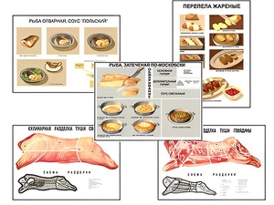 Плакаты ПРОФТЕХ "Кулинарные рецепты" (17 пл, винил, 70х100) - fgospostavki.ru - Санкт-Петербург