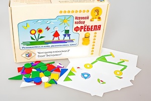 Игровой набор Фребеля "Конструктор плоскостной-2" (Серия "Эксперимент") - fgospostavki.ru - Санкт-Петербург