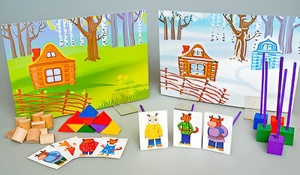 Игровой набор Фребеля "Заюшкина избушка" (серия "Сказочный мир". Выпуск 1) - fgospostavki.ru - Санкт-Петербург