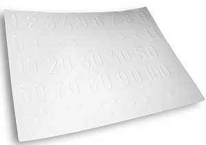 Пособие для слабовидящих детей - Сигнальные карточки по математике - fgospostavki.ru - Санкт-Петербург