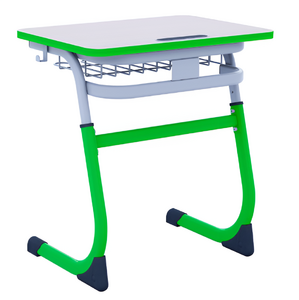 Парта SMARTY одноместная регулируемая по высоте с антивандальной кромкой - fgospostavki.ru - Санкт-Петербург