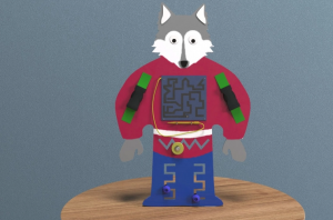 Бизиборд «Серый волчонок» - fgospostavki.ru - Санкт-Петербург