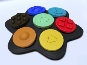 Полностью тактильный коммуникатор 7-кнопочный многоуровневый - fgospostavki.ru - Санкт-Петербург