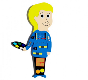 Бизиборд «Юный художник» - fgospostavki.ru - Санкт-Петербург