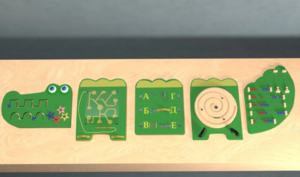 Бизиборд «Крокодил Гена» - fgospostavki.ru - Санкт-Петербург